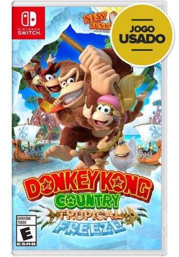 Donkey Kong Country: Tropical Freeze - Switch (Usado)
